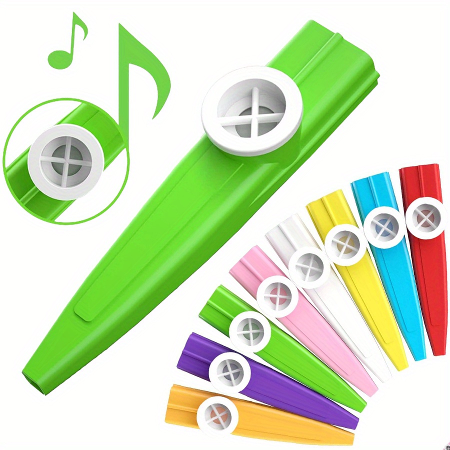 Musical Instrument Kazoo - 5/10/20pcs 10cm Plastic Kazoos with Reeds