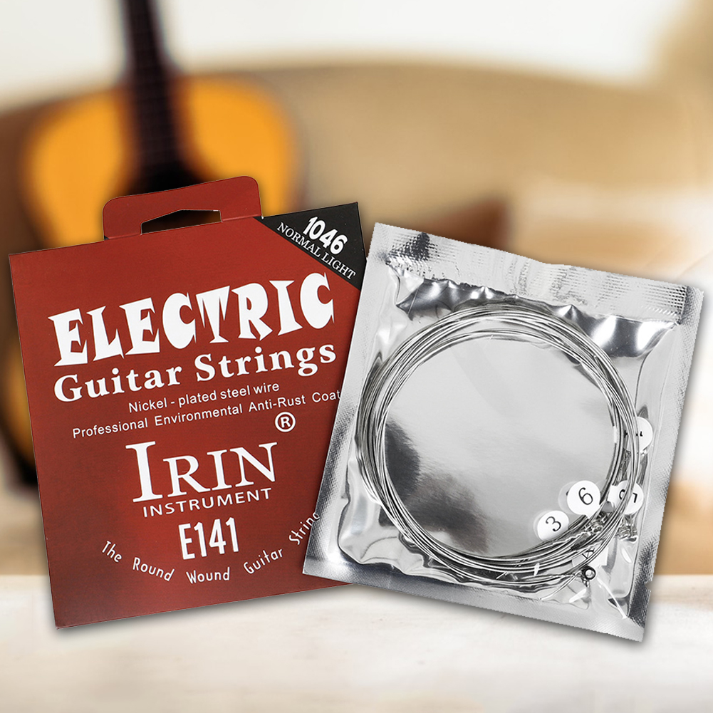 Musical Instrument With Strings - Electric Guitar Strings Set Nickel Alloy