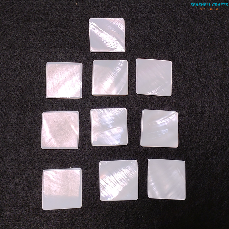 Musical Instrument Craft - 10 pcs Inlay Material White Mother