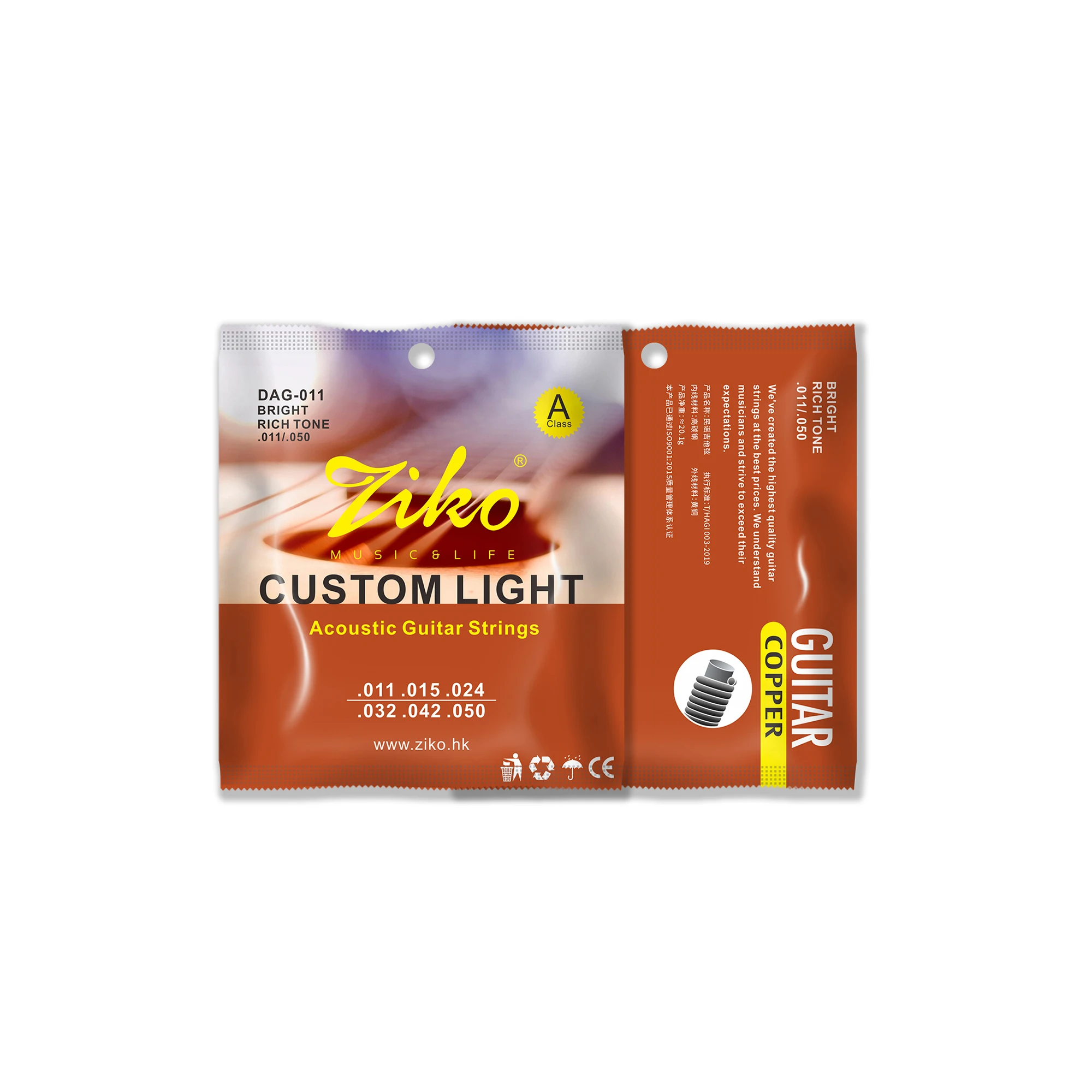 ZIKO Acoustic Guitar String St - مراجعة Musical Instrument With Strings وسعره
