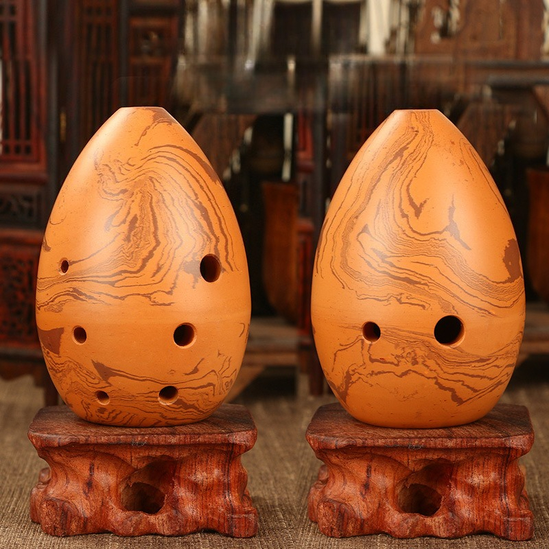 8 Holes Ocarina C/F Tone Chine - مراجعة Musical Instrument Xun وسعره