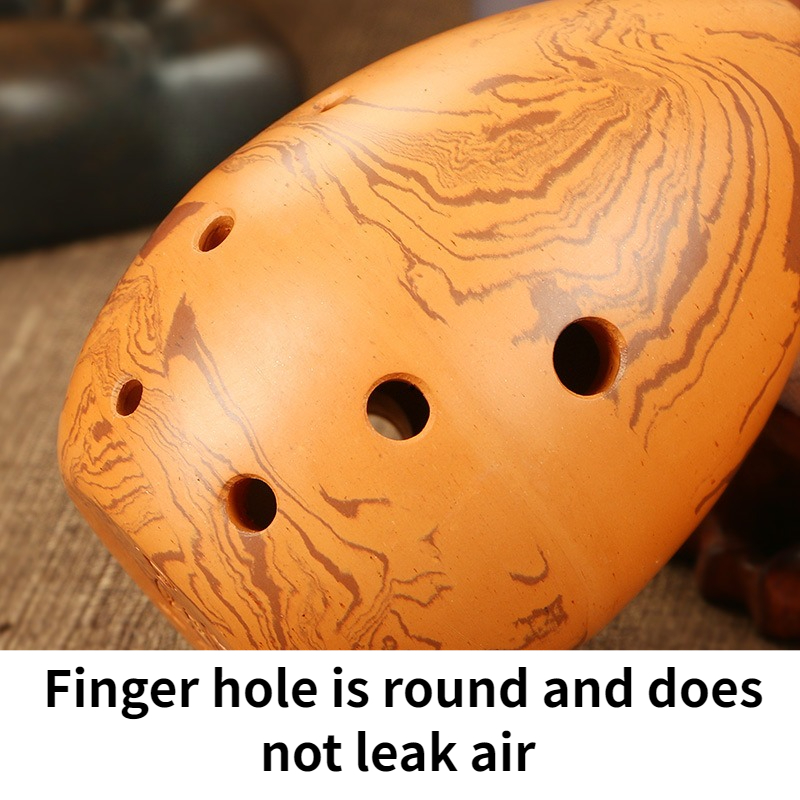 8 Holes Ocarina C/F Tone Chine - مراجعة Musical Instrument Xun وسعره