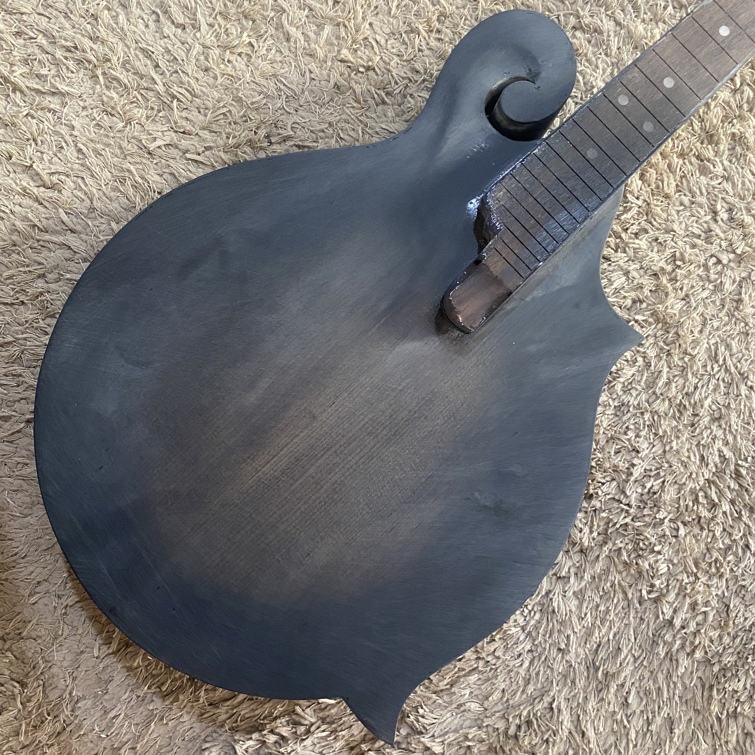 G426 Matte Black Color Genuine - مراجعة Mandolin A Style وسعره