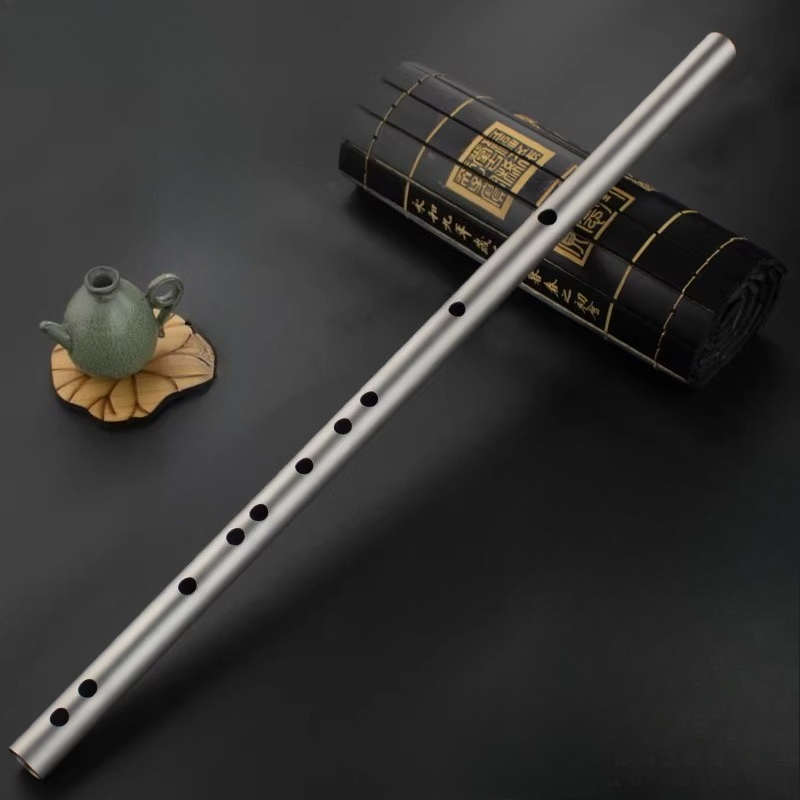 Titanium Alloy Flute Professio - مراجعة Musical Instrument Fife وسعره