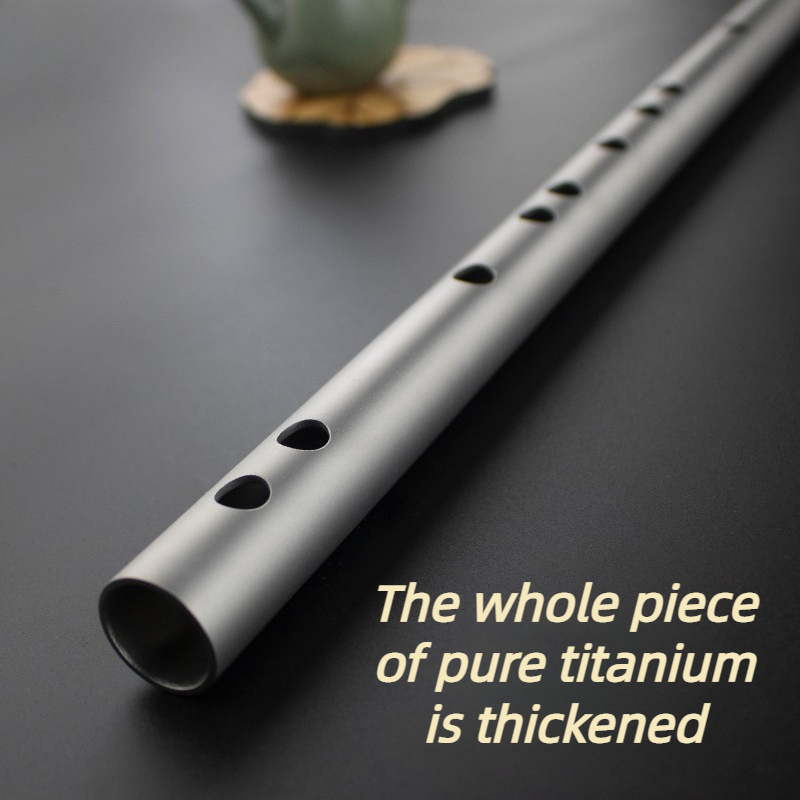 Titanium Alloy Flute Professio - مراجعة Musical Instrument Fife وسعره