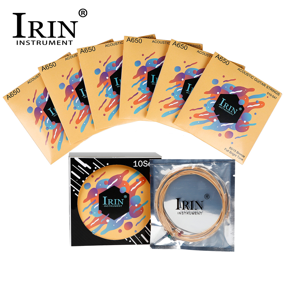 IRIN 10 Sets Guitar Strings 1- - مراجعة Musical Instrument With Strings وسعره