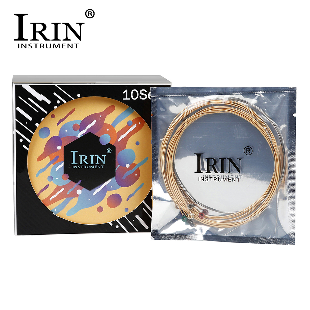 IRIN 10 Sets Guitar Strings 1- - مراجعة Musical Instrument With Strings وسعره