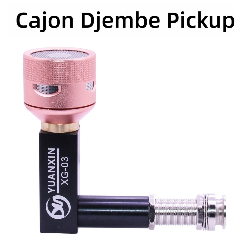 Metal Cajon Microphone Pickup  - مراجعة Musical Instrument Djembe وسعره
