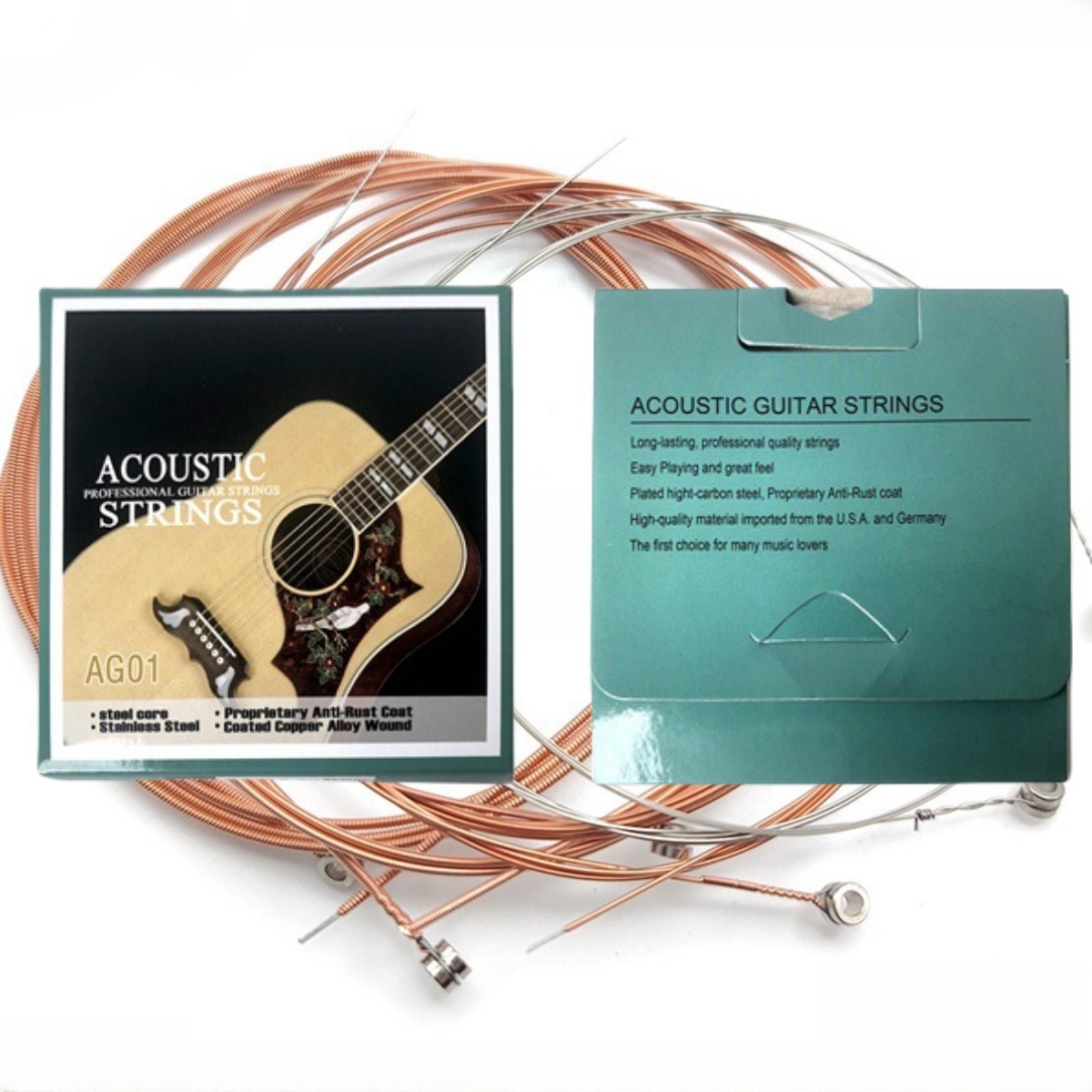 Miwayer 1 Set/6 String AG01 Ac - مراجعة Musical Instrument With Strings وسعره