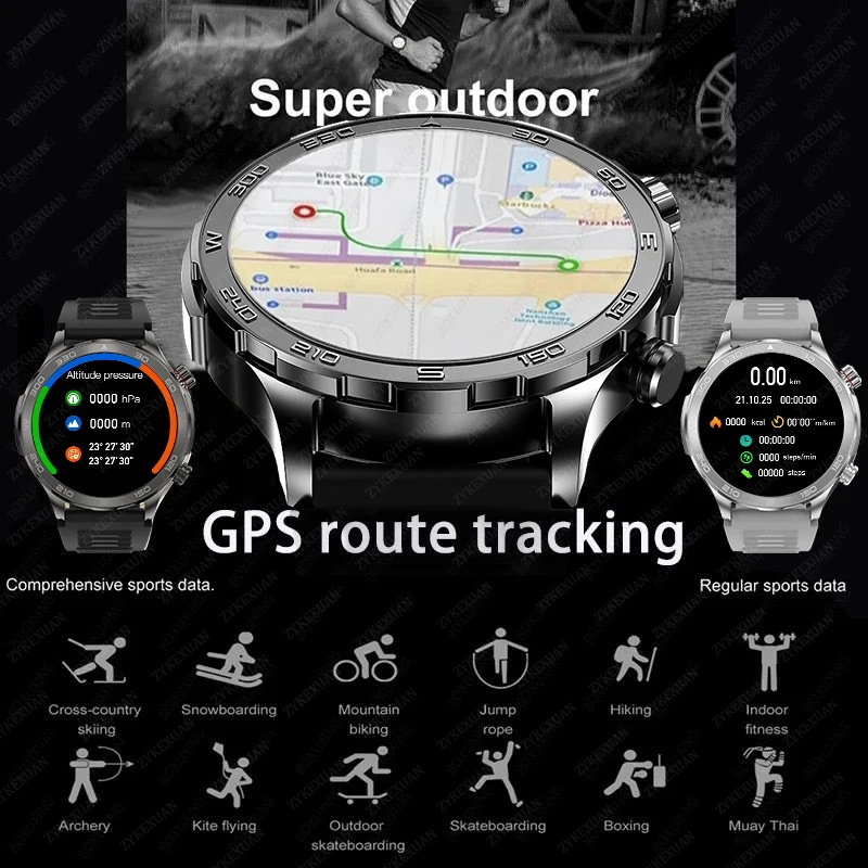 New GPS Track Smart Watch Men  - مراجعة Musical Instrument Craft وسعره
