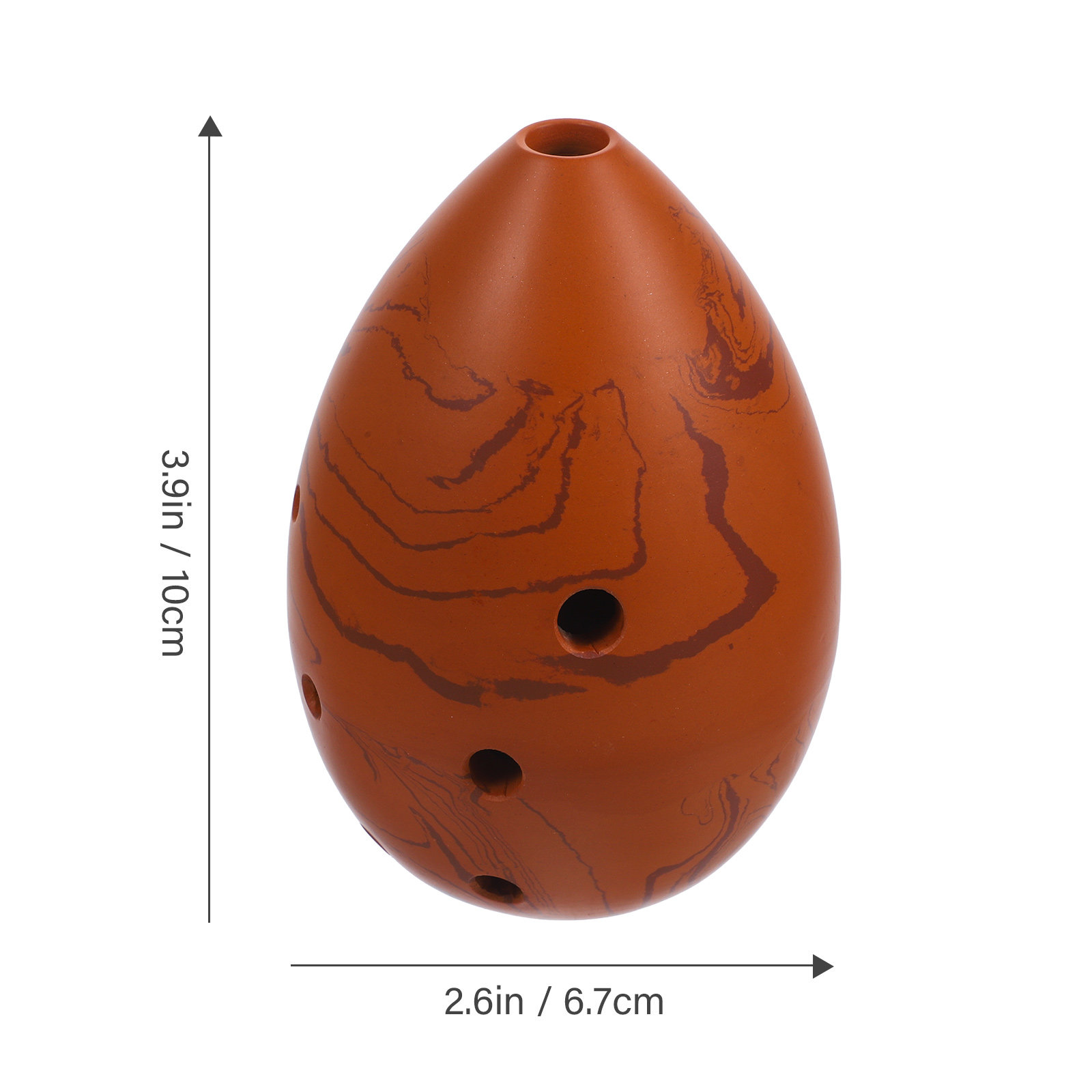 1Set Pear-Shaped Xun 8 Hole Lo - مراجعة Musical Instrument Xun وسعره