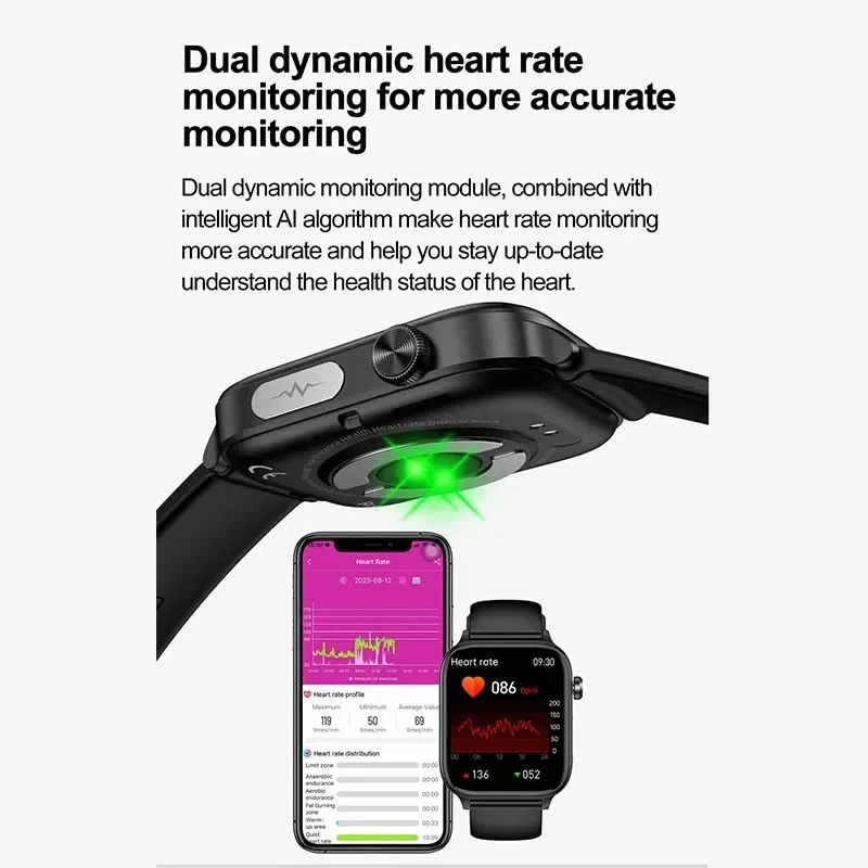 2025 New ECG+PPG Monitoring Sm - مراجعة Musical Instrument Craft وسعره