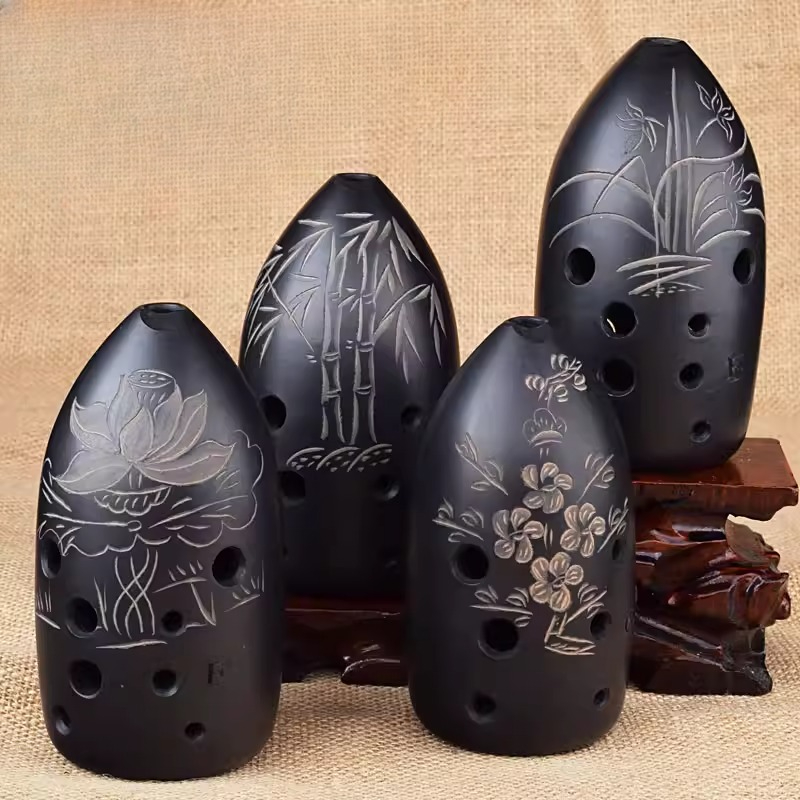 Ten Hole G Tone Pottery Xun Do - مراجعة Musical Instrument Xun وسعره