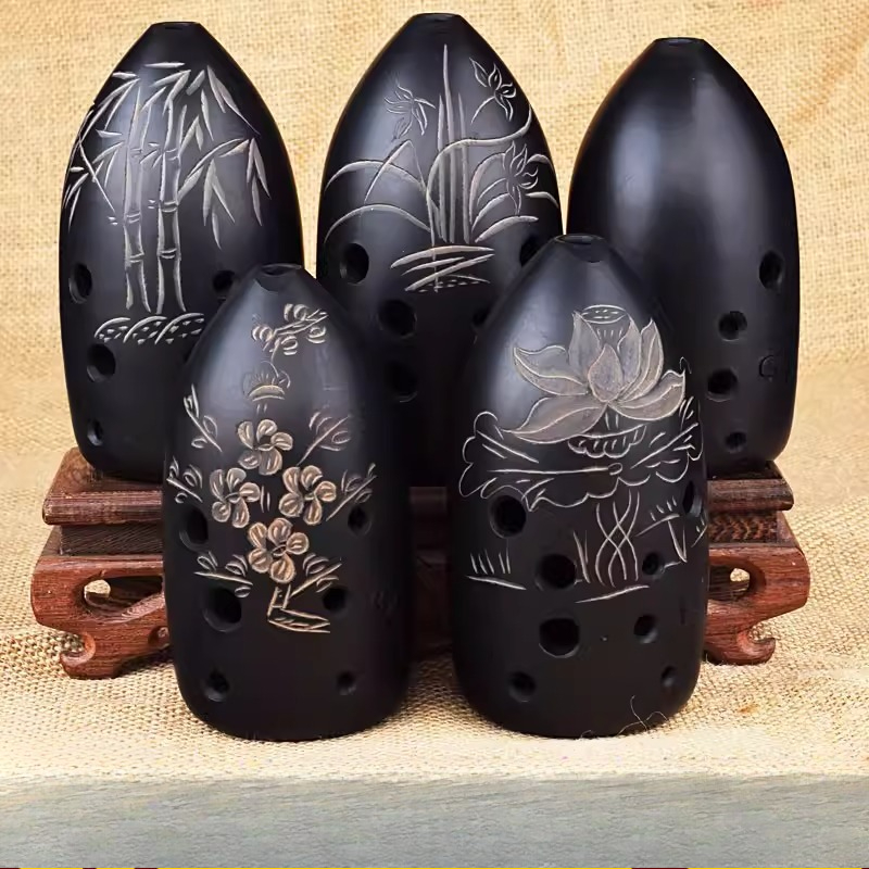 Ten Hole G Tone Pottery Xun Do - مراجعة Musical Instrument Xun وسعره