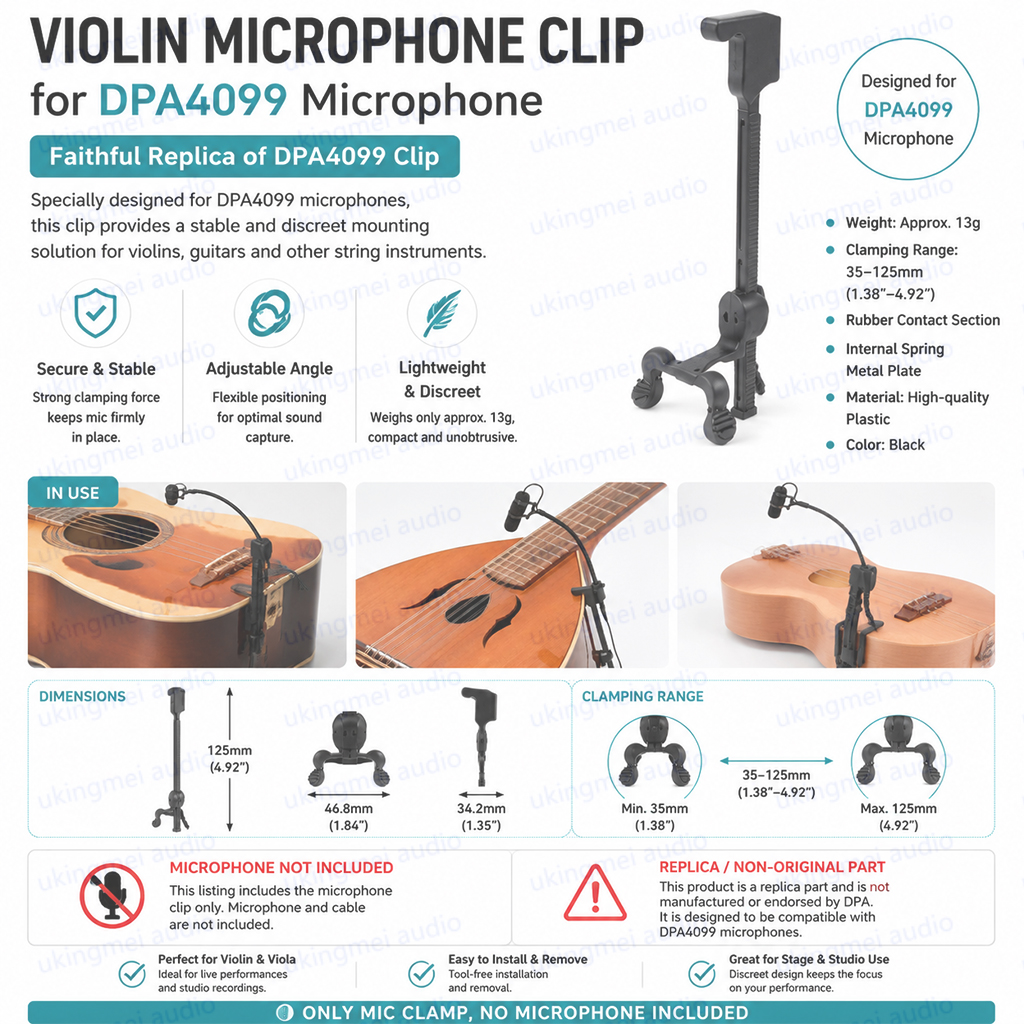 Universal Adjustable Microphon - مراجعة Mandolin A Style وسعره