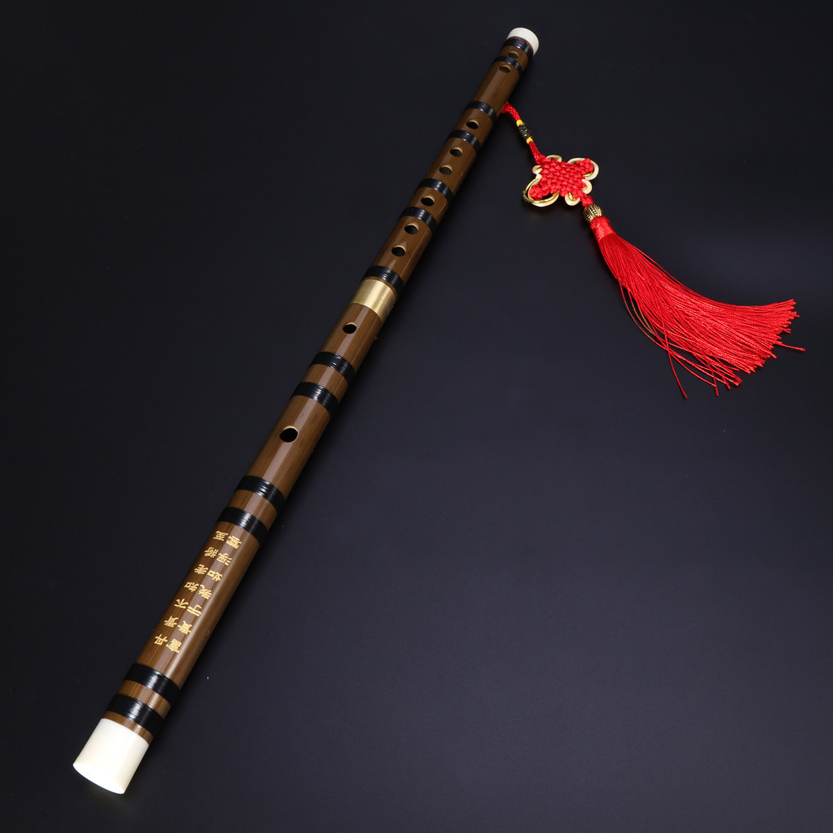 Bamboo Flute Hand Carved Yello - مراجعة Musical Instrument Fife وسعره