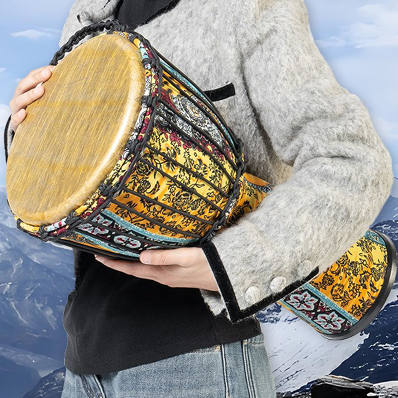 Adult African Drum Beginner Dj - مراجعة Musical Instrument Djembe وسعره