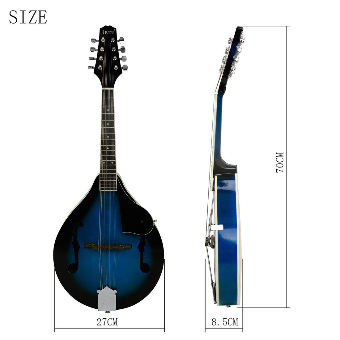 IRIN Mandolin A Style 8-String - مراجعة Mandolin A Style وسعره