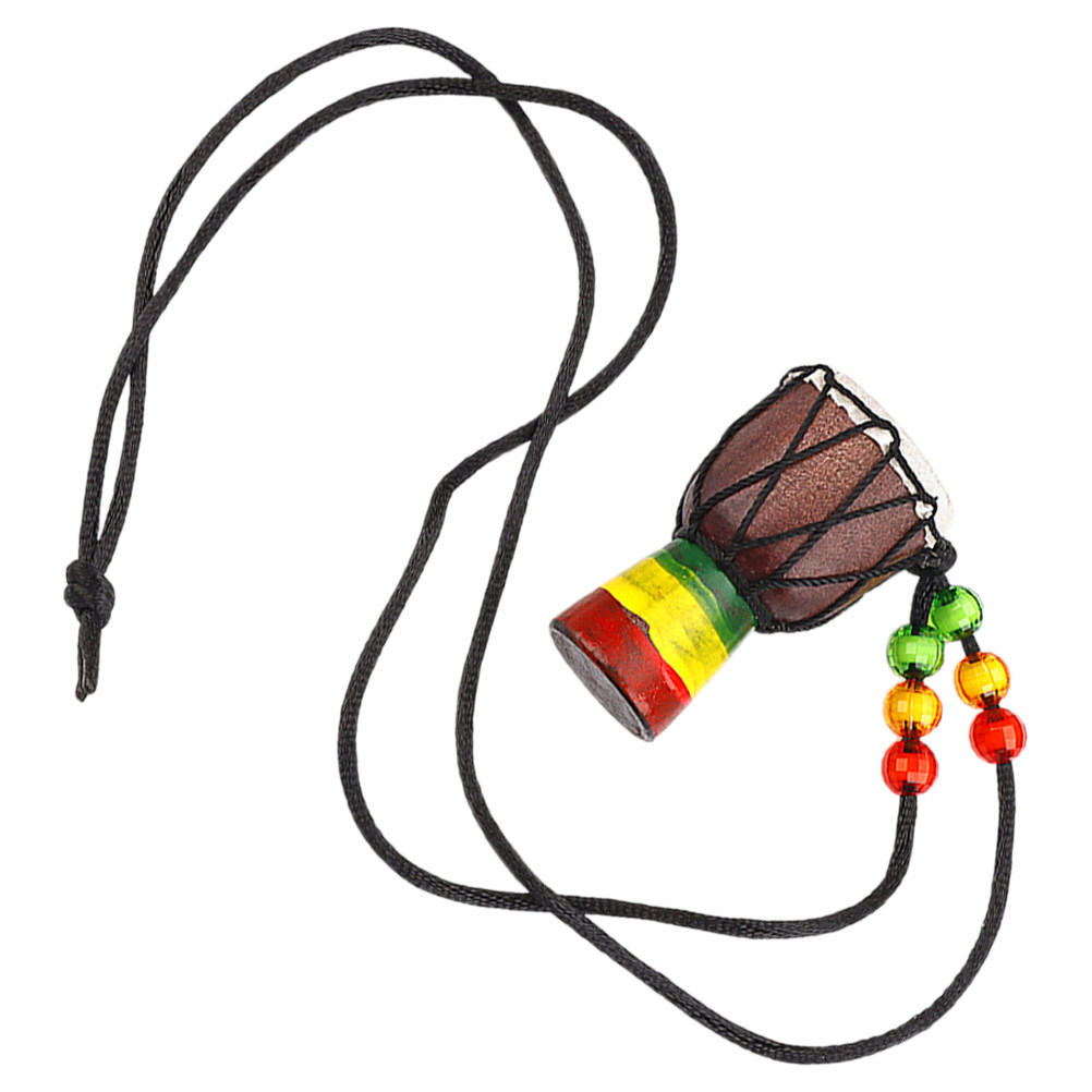 Handmade Mini African Drum Nec - مراجعة Musical Instrument Djembe وسعره