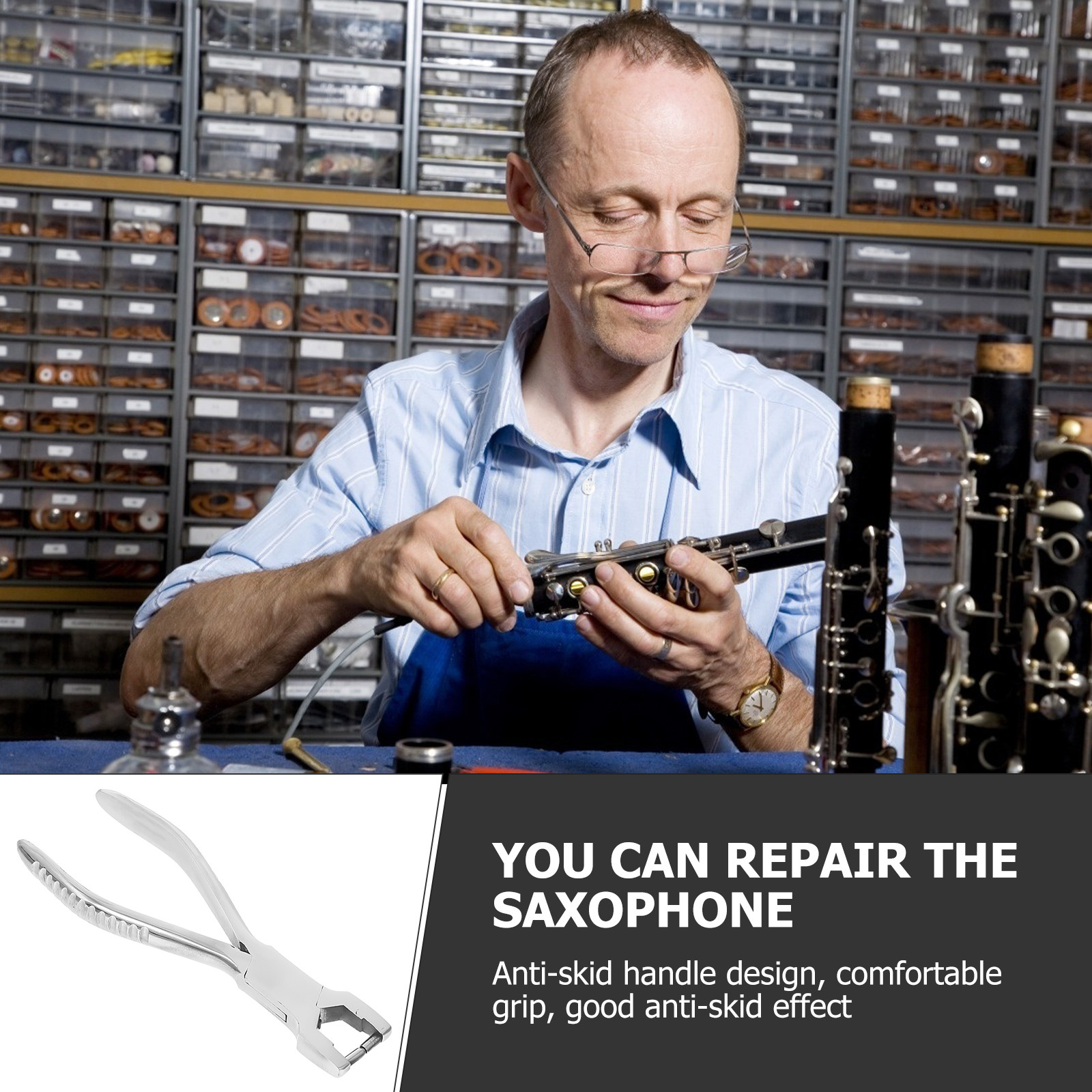 1Pcs High Quality Stainless St - مراجعة Musical Instrument Repairs وسعره