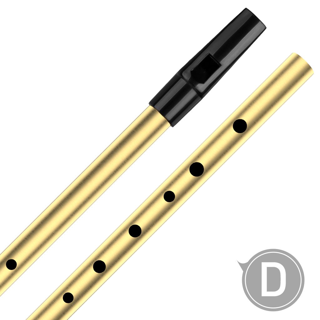 NAOMI Tin Whistle D Key Brass  - مراجعة Tin Whistle Flute وسعره