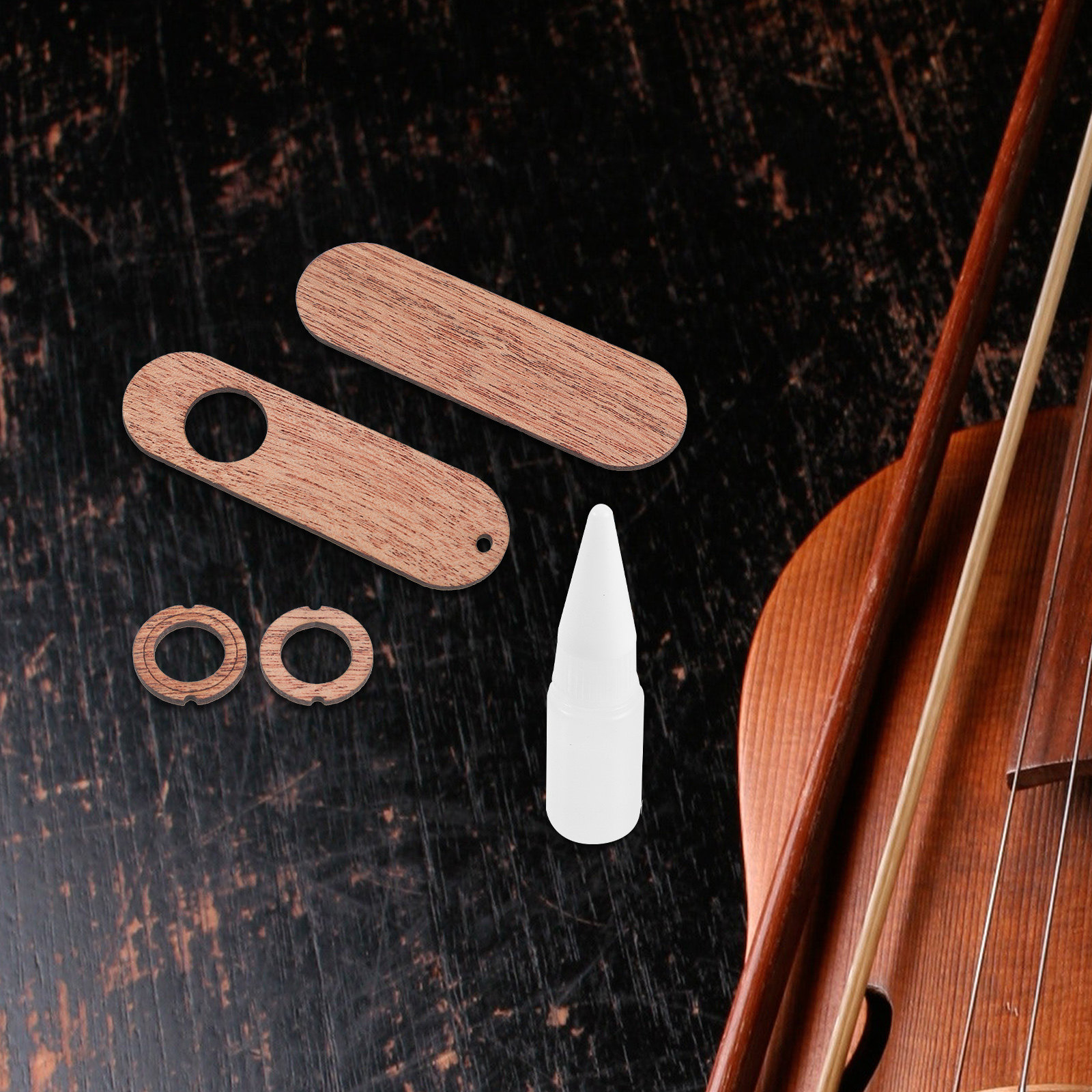 1Set Wooden Kazoo Musical Inst - مراجعة Musical Instrument Kazoo وسعره