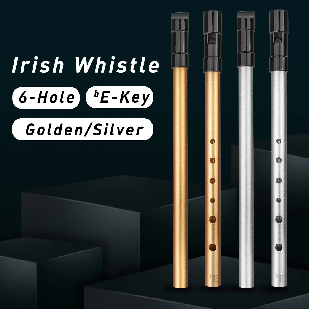 Irish Penny Whistle Flute 4 Ke - مراجعة Tin Whistle Flute وسعره