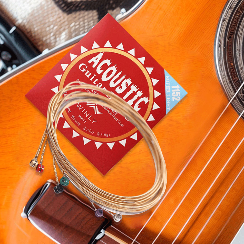Phosphor Bronze Strings Steel  - مراجعة Musical Instrument With Strings وسعره