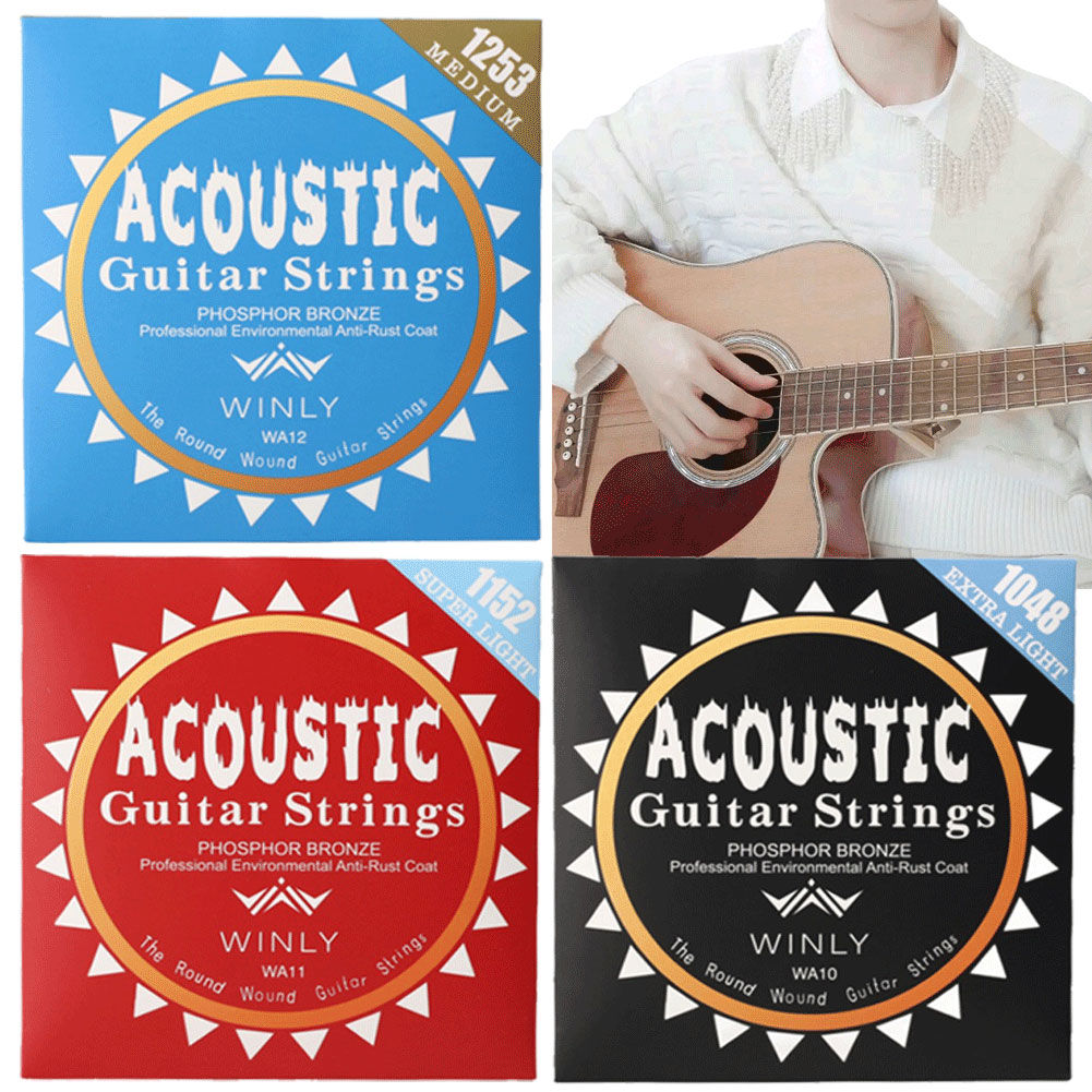 Phosphor Bronze Strings Steel  - مراجعة Musical Instrument With Strings وسعره