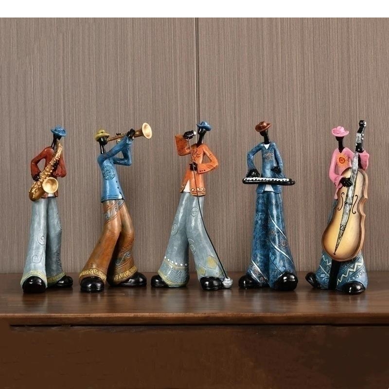 Resin Crafts Realistic Charact - مراجعة Musical Instrument Craft وسعره