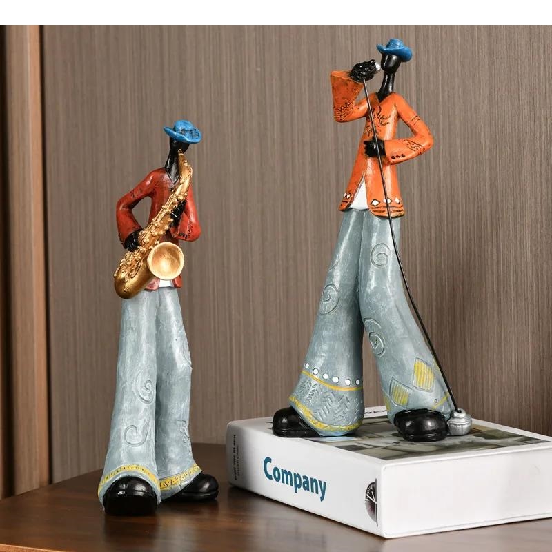 Resin Crafts Realistic Charact - مراجعة Musical Instrument Craft وسعره