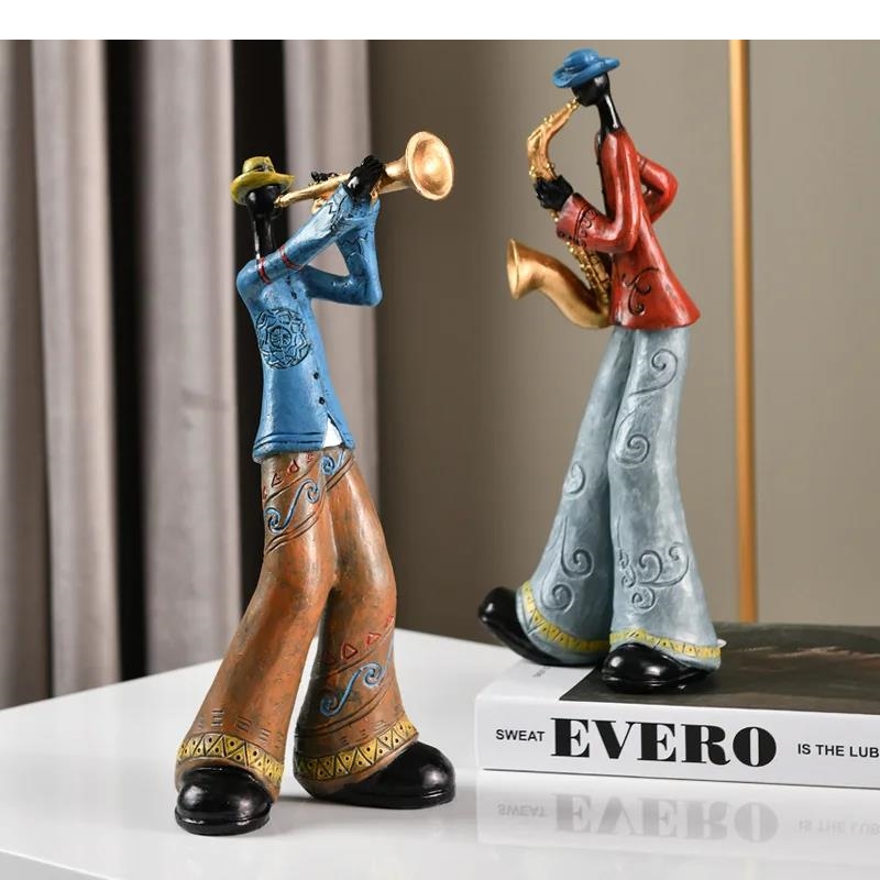 Resin Crafts Realistic Charact - مراجعة Musical Instrument Craft وسعره
