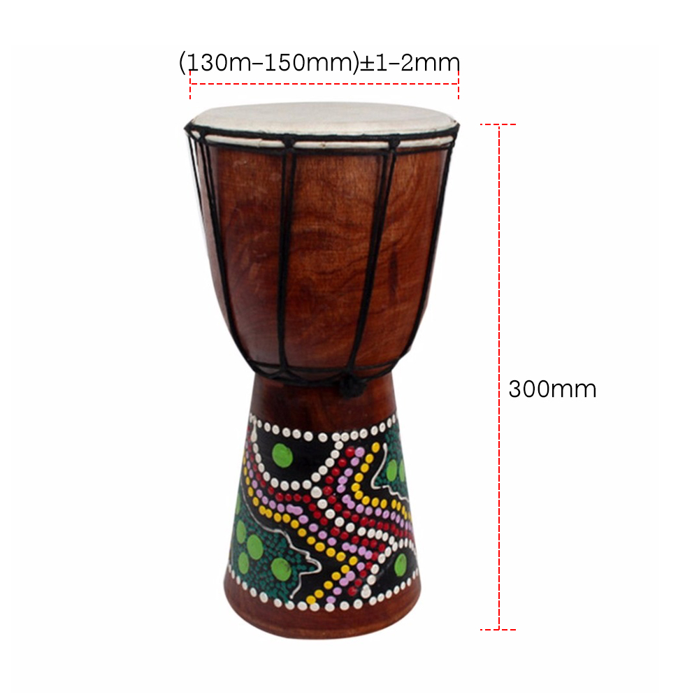 6 inch African Djembe Drum Han - مراجعة Musical Instrument Djembe وسعره