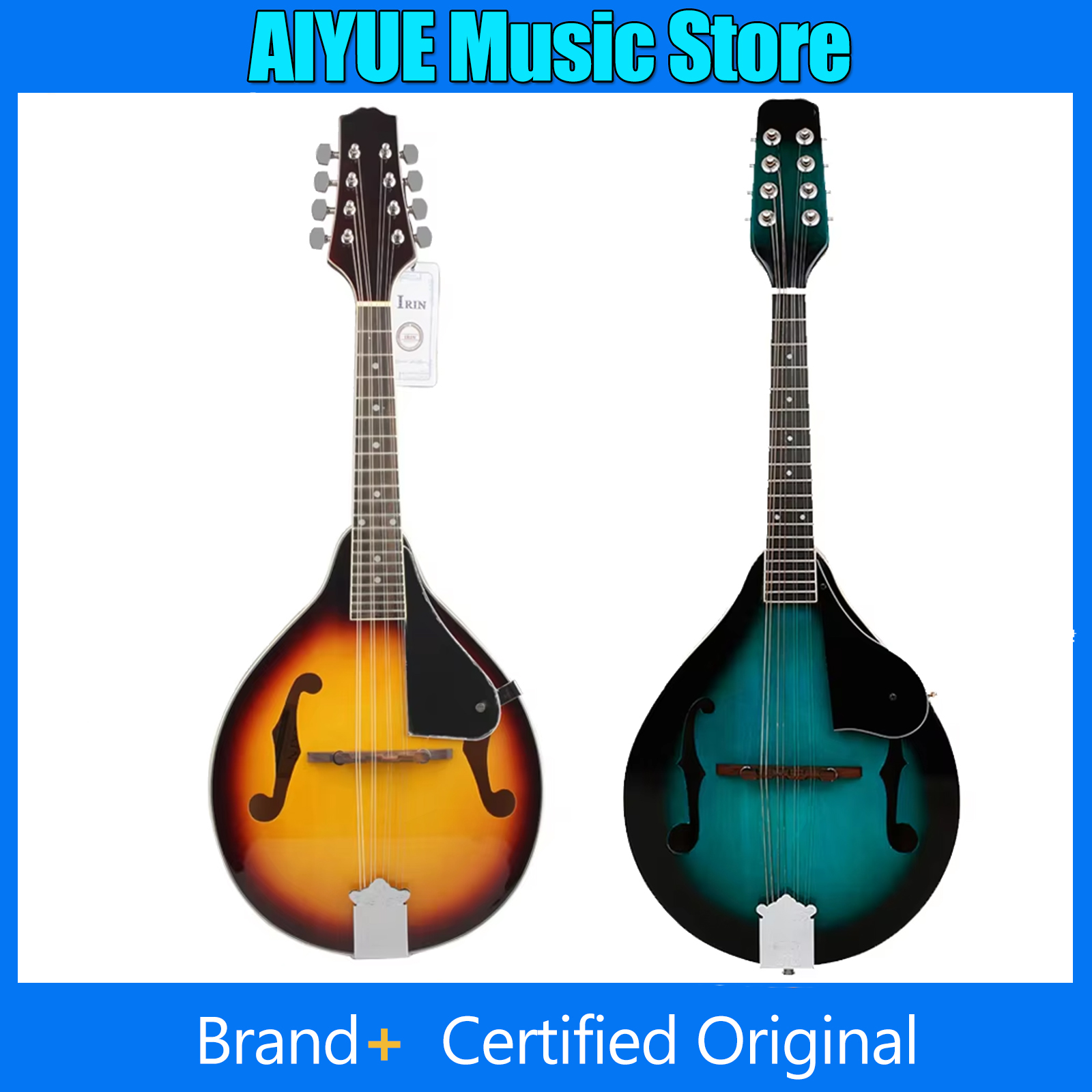 IRIN Mandolin 8-String Guitar  - مراجعة Mandolin A Style وسعره