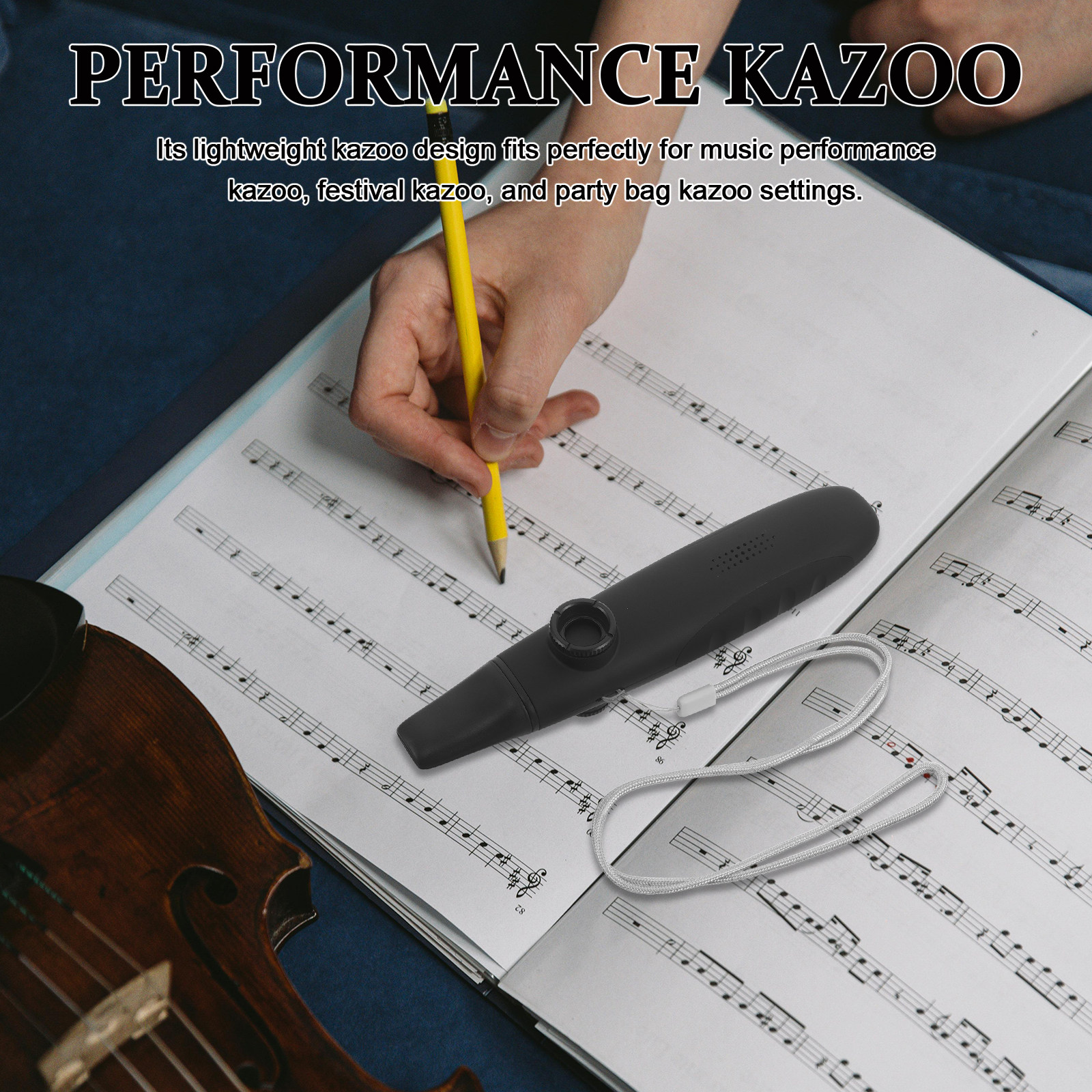 1Set Kazoo Beginner Instrument - مراجعة Musical Instrument Kazoo وسعره