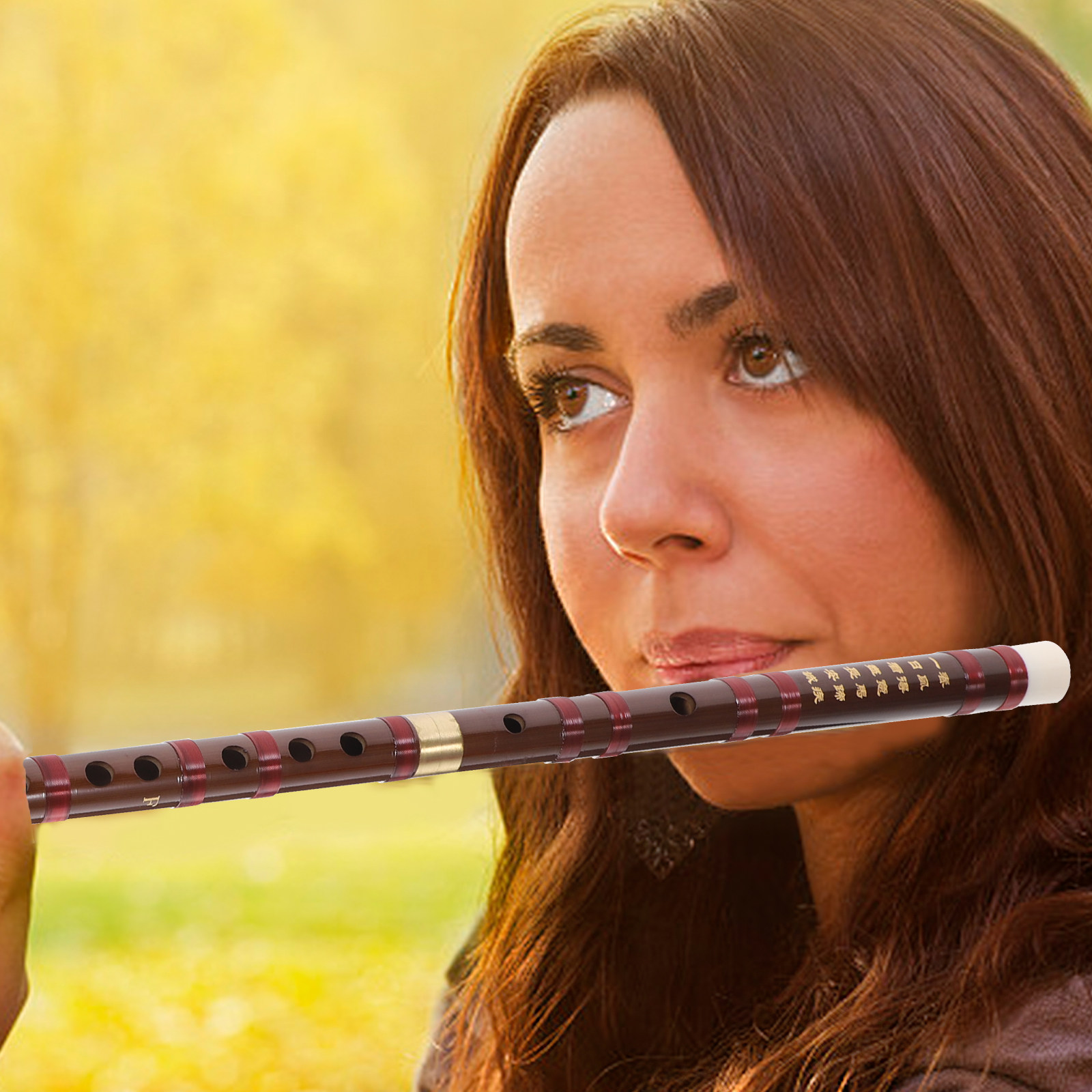 Bamboo Flute Brass Fife Tradit - مراجعة Musical Instrument Fife وسعره