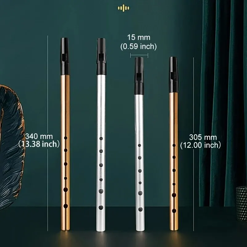 Miwayer Authentic Irish Whistl - مراجعة Tin Whistle Flute وسعره