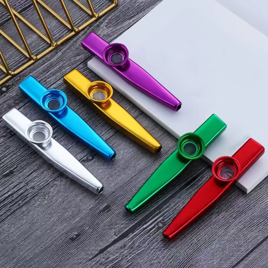 12cm Metal Kazoo Durable Uncon - مراجعة Musical Instrument Kazoo وسعره