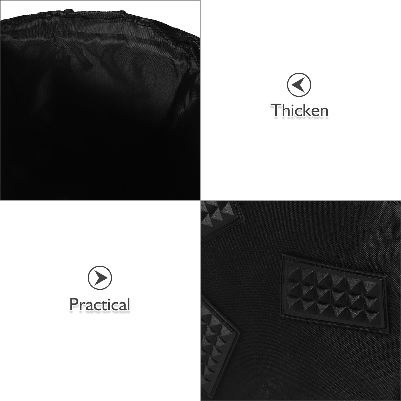 African Drum Padded Carry Bag  - مراجعة Musical Instrument Djembe وسعره