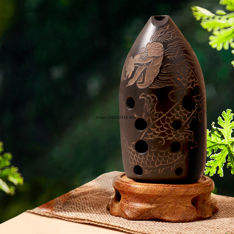 8/10 Holes Chinese Ancient Xun - مراجعة Musical Instrument Xun وسعره