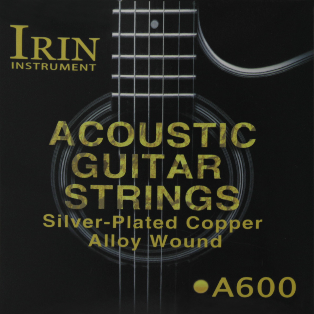 IRIN A600 Acoustic Folk Guitar - مراجعة Musical Instrument With Strings وسعره
