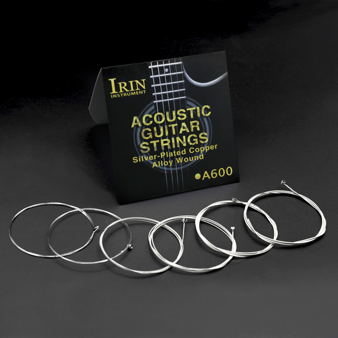 IRIN A600 Acoustic Folk Guitar - مراجعة Musical Instrument With Strings وسعره