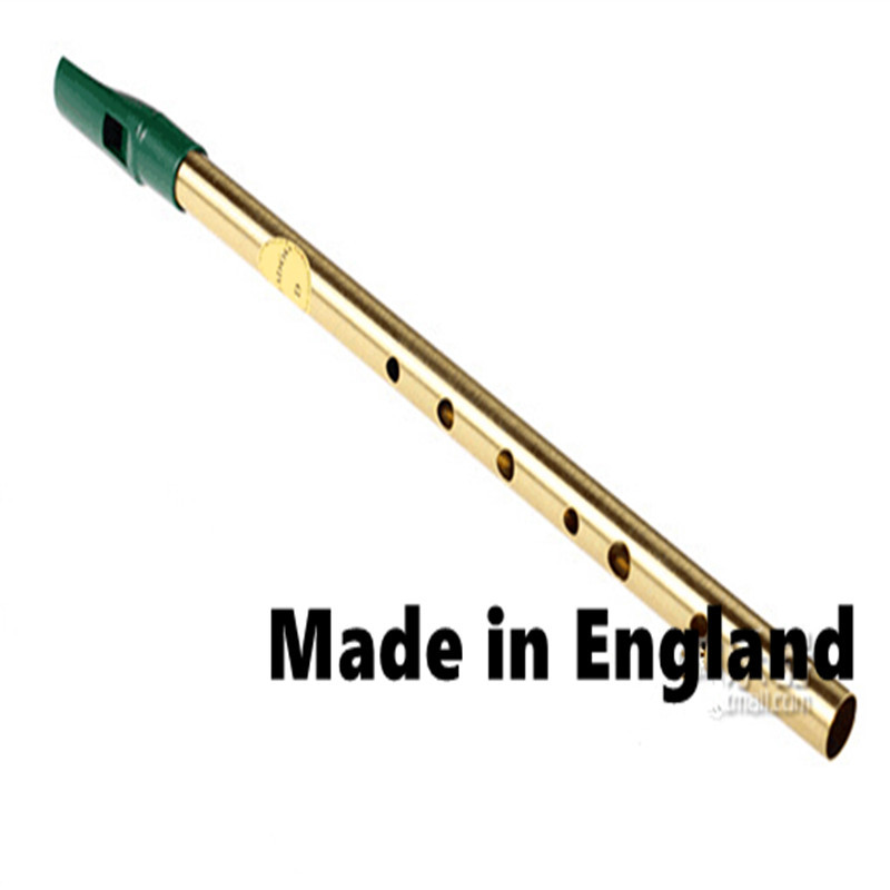 Brass Irish Whistle Flute Fead - مراجعة Tin Whistle Flute وسعره