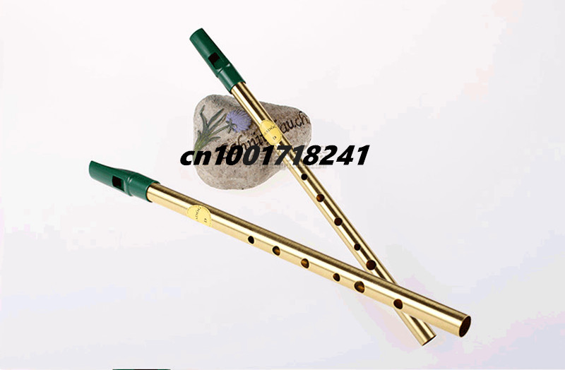 Brass Irish Whistle Flute Fead - مراجعة Tin Whistle Flute وسعره