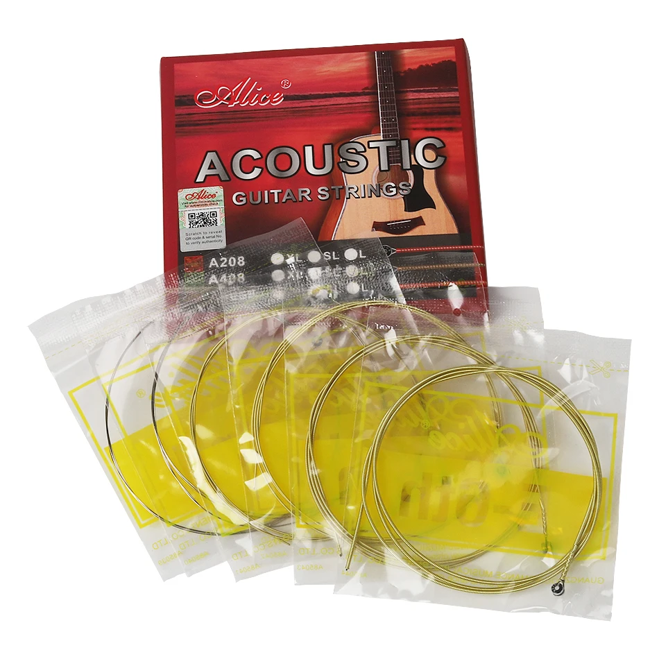 Alice A408  Full set Acoustic  - مراجعة Musical Instrument With Strings وسعره
