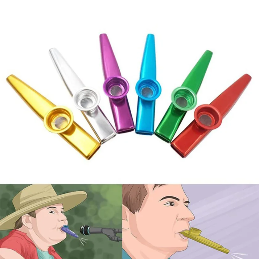 Metal Kazoo Lightweight Portab - مراجعة Musical Instrument Kazoo وسعره