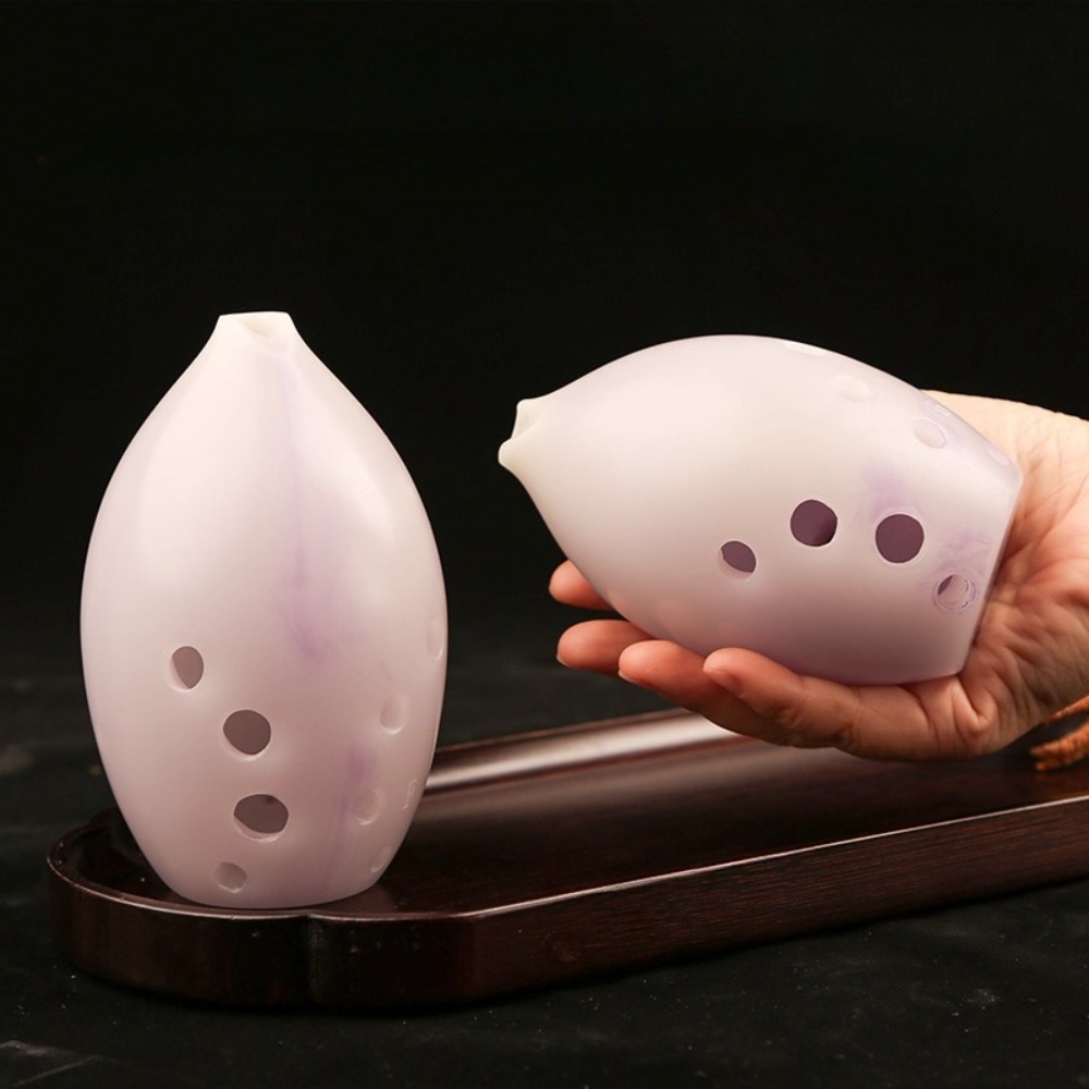 10 Hole Pear-shaped Resin Xun  - مراجعة Musical Instrument Xun وسعره