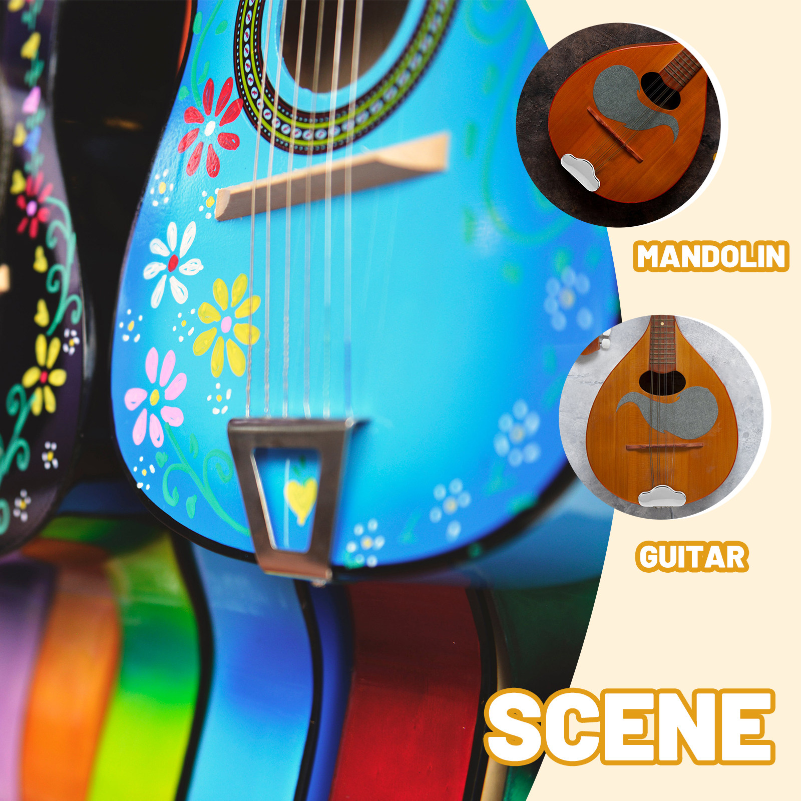 Zinc Alloy Mandolin Tailpiece  - مراجعة Mandolin A Style وسعره