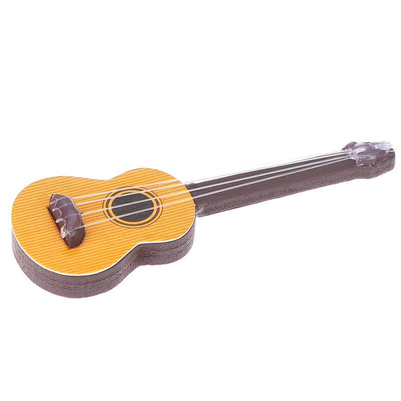 1PCS 1:12 Mini Guitar Doll Hou - مراجعة Musical Instrument Craft وسعره
