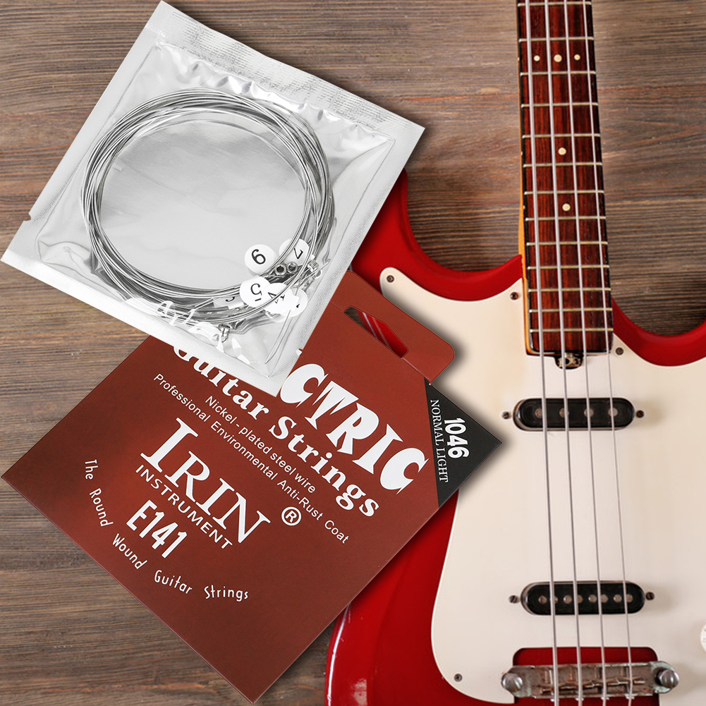 Electric Guitar Strings Set Ni - مراجعة Musical Instrument With Strings وسعره
